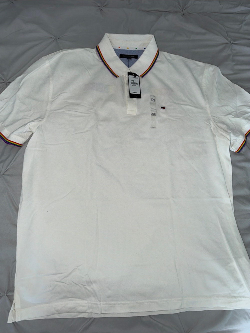 NEW Tommy Hilfiger Pride Polo Sz XXL men’s